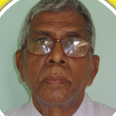 Fr Peter Raja, from 150th-anniversary souvenir, 2022